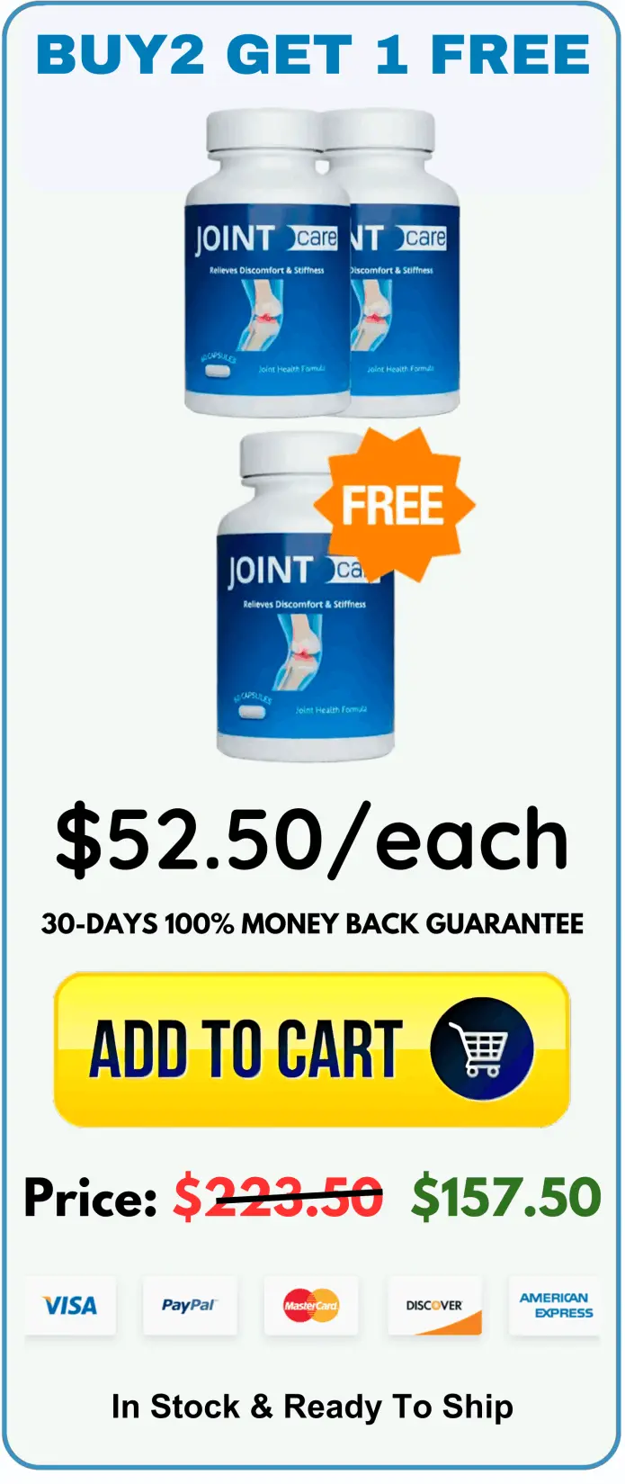  Joint Care offer price 